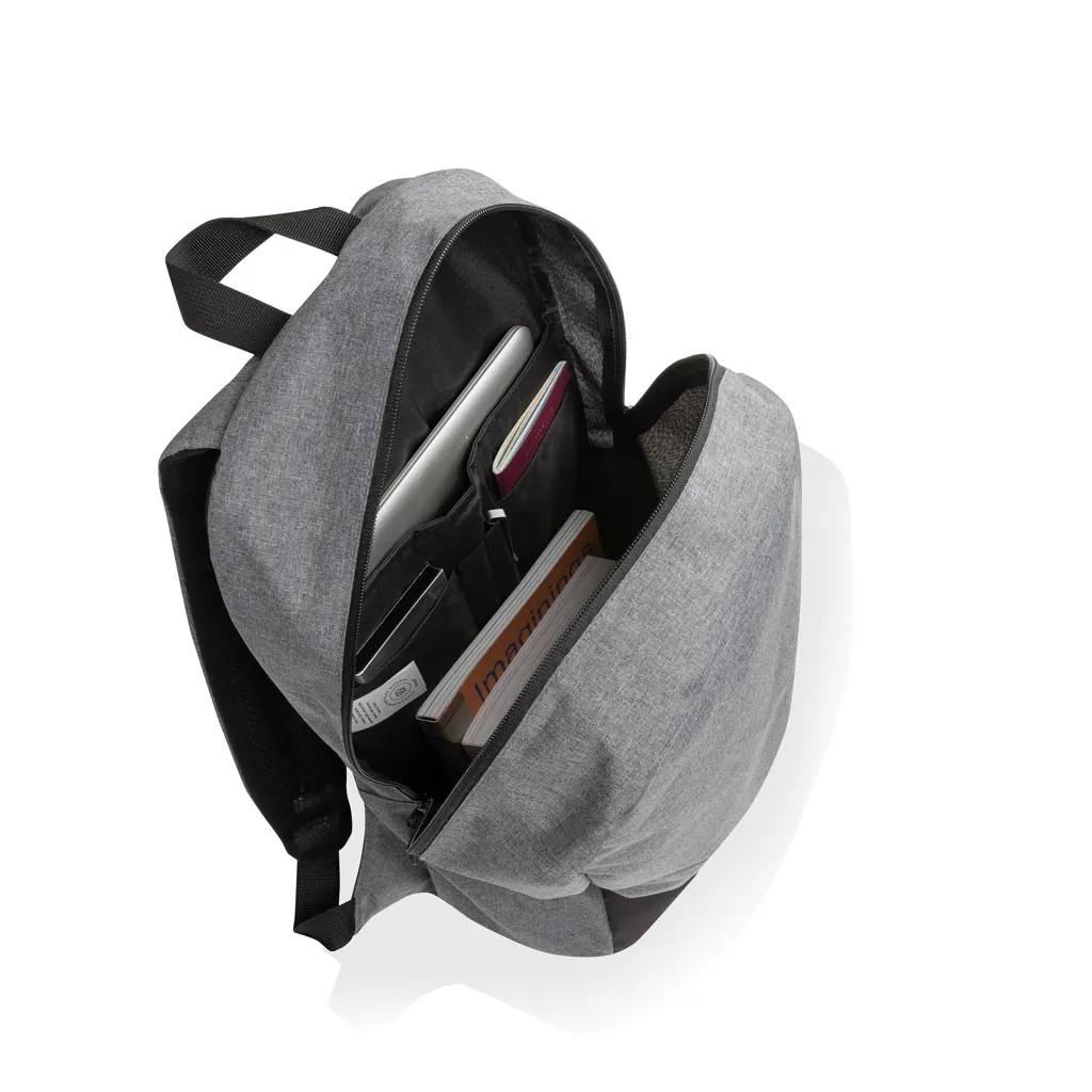 Kazu AWARE™ 15,6" RPET Laptop-Rucksack, grau – Bild 5