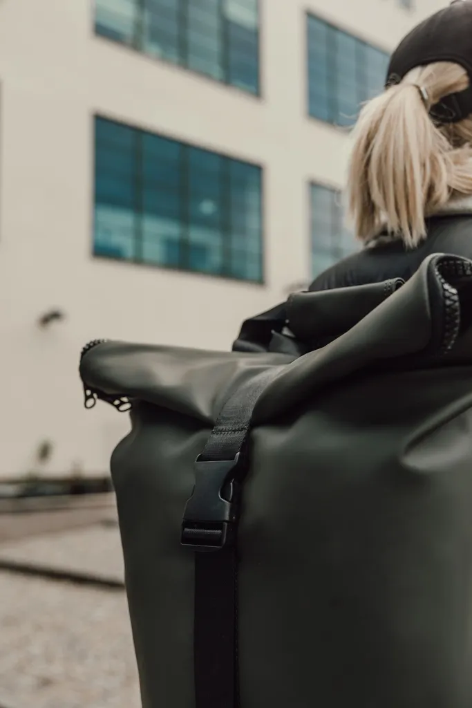 VINGA Baltimore RCS Fahrradtasche, grün – Bild 10
