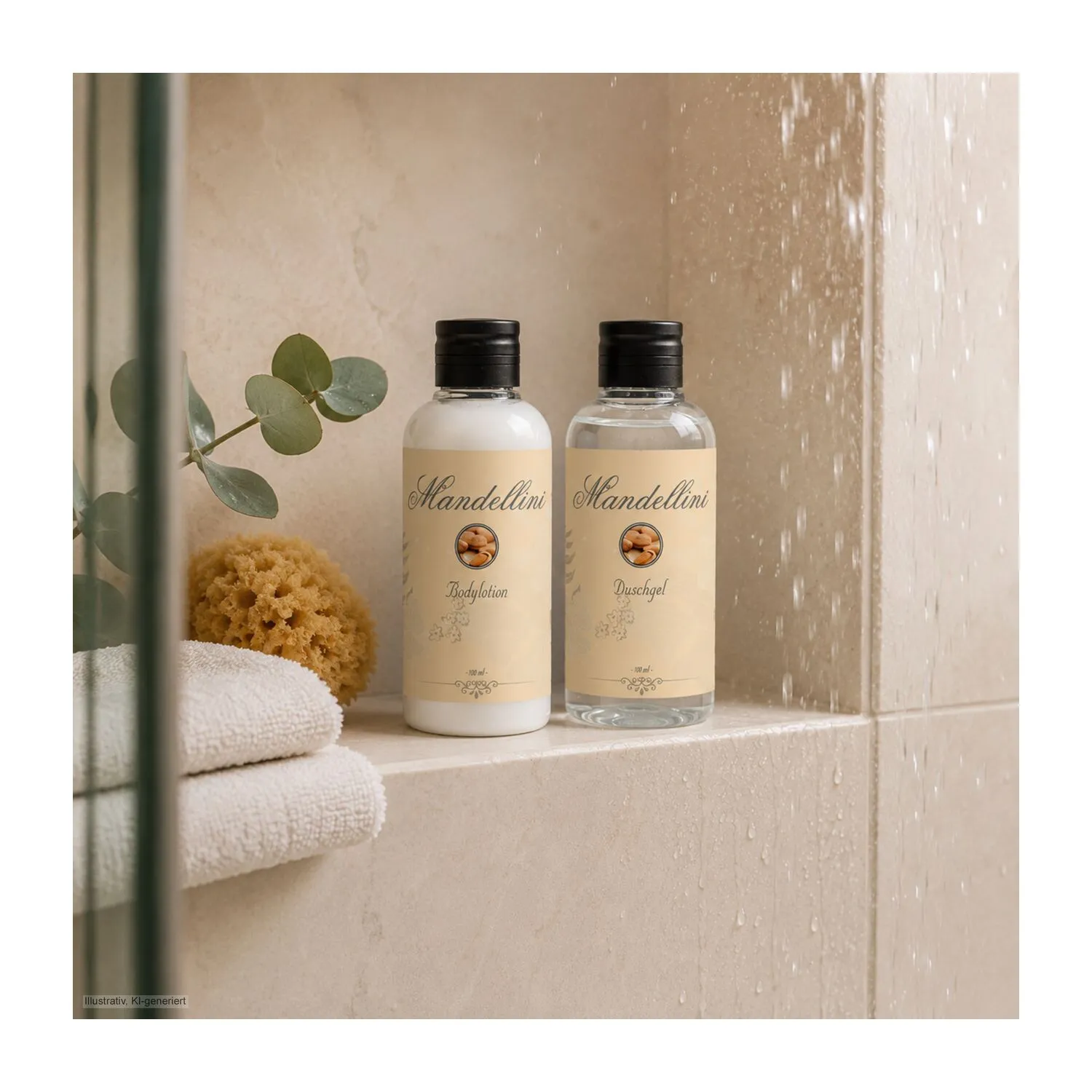 Wellness-Geschenkset: Mandellini, grau – Bild 6