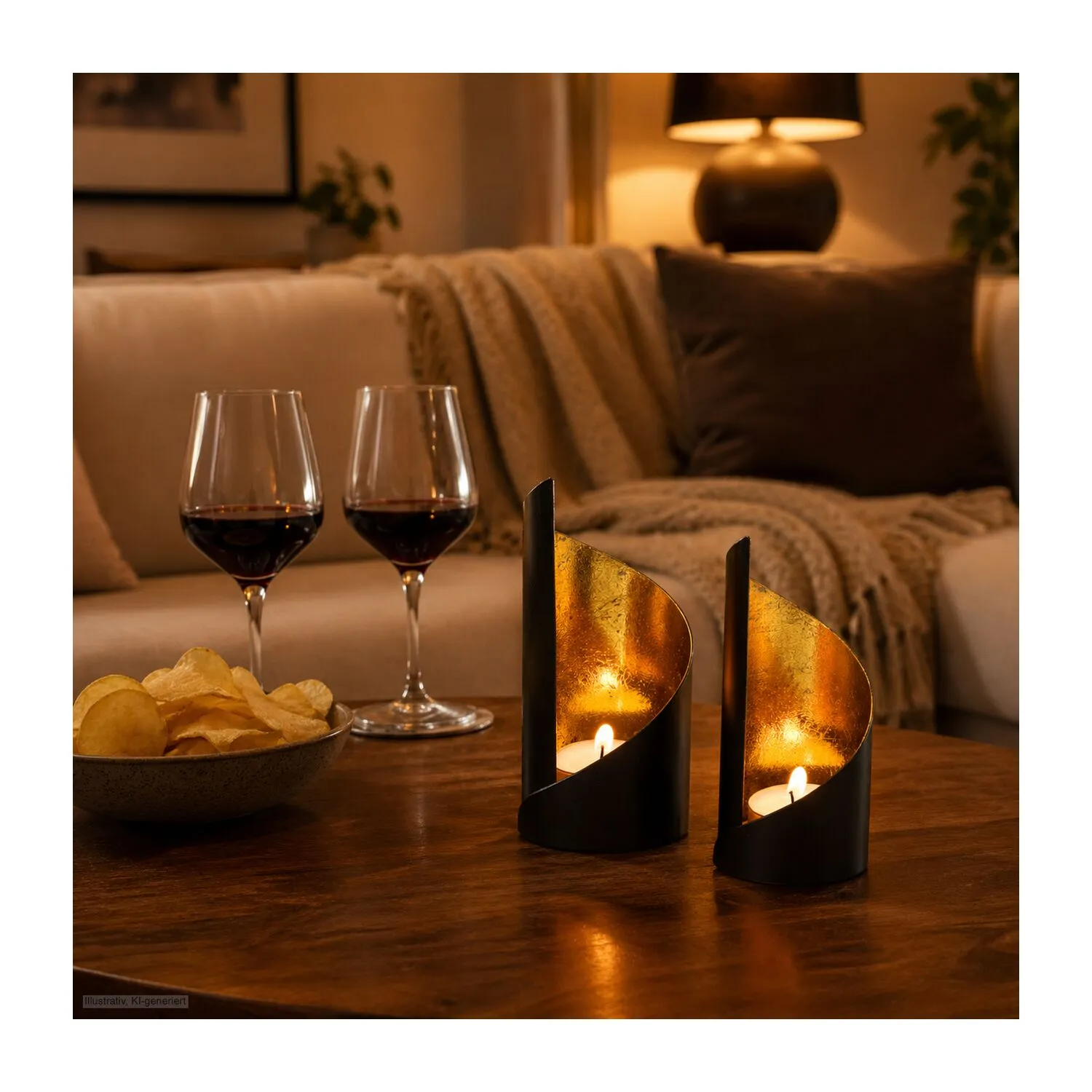 Wellness-Geschenkset: Adventstraum, gold – Bild 19