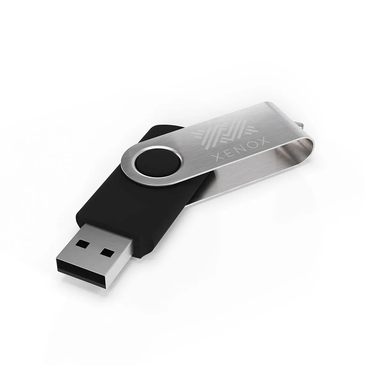 USB-Stick Twister, Schwarz – Bild 2