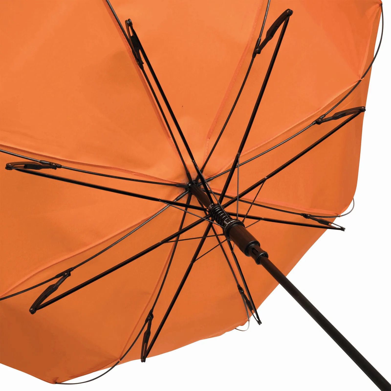 WIND Umbrella, Windproof-Stockschirm, orange – Bild 7