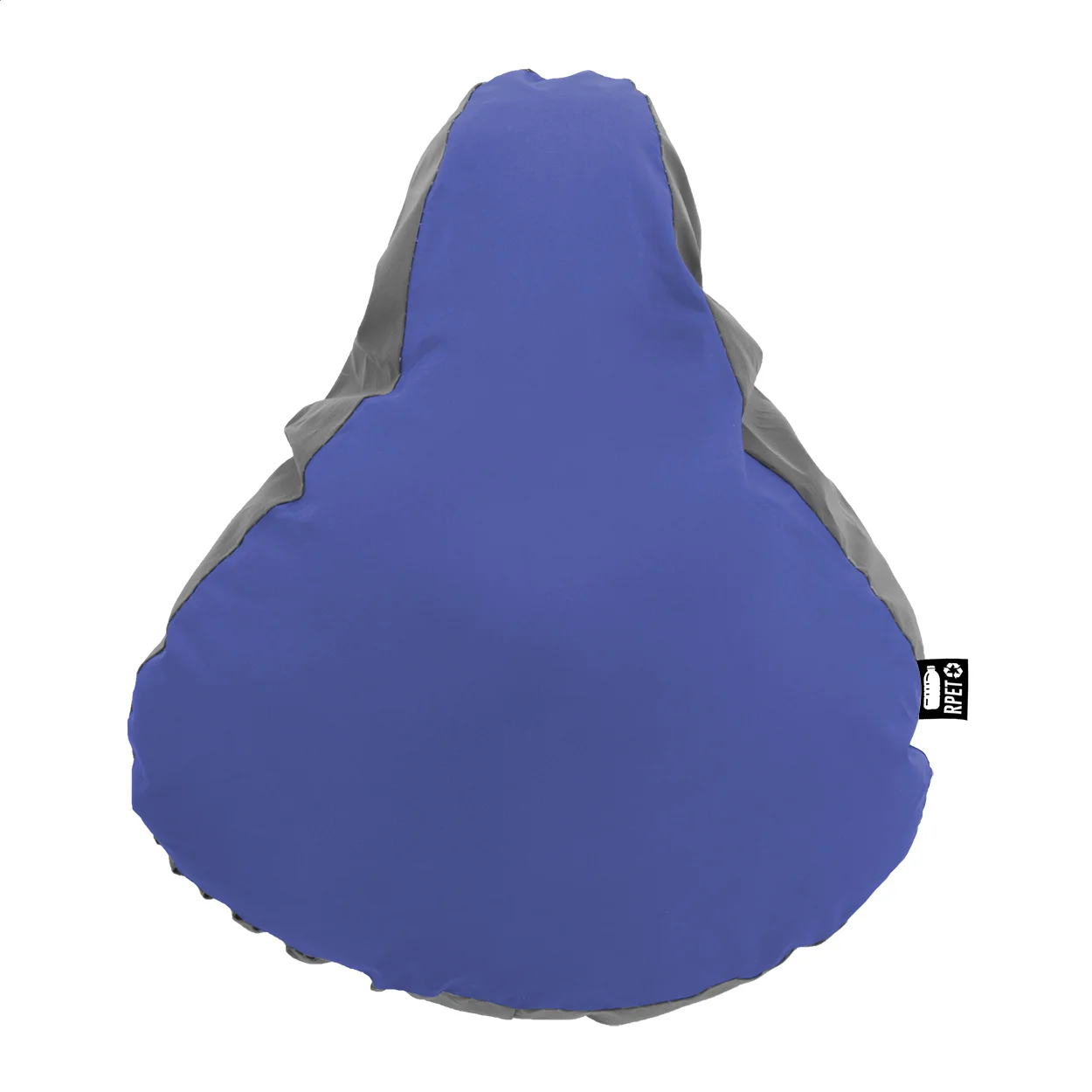 Reflektierender RPET Sattelüberzieher Lumiride, blau – Bild 2