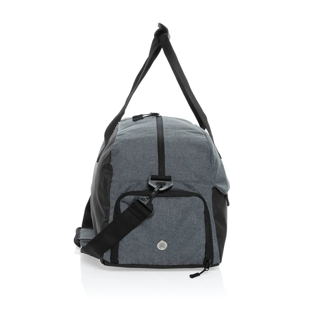 Kazu AWARE™ RPET Weekend-Duffel-Bag, grau – Bild 3