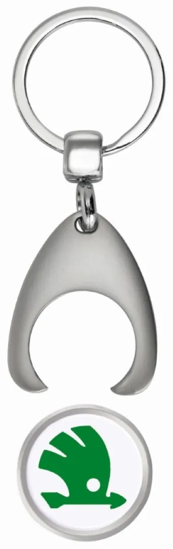 EK-Schlüsselanhänger "ItsMyBrand" silber, silber – Bild 2