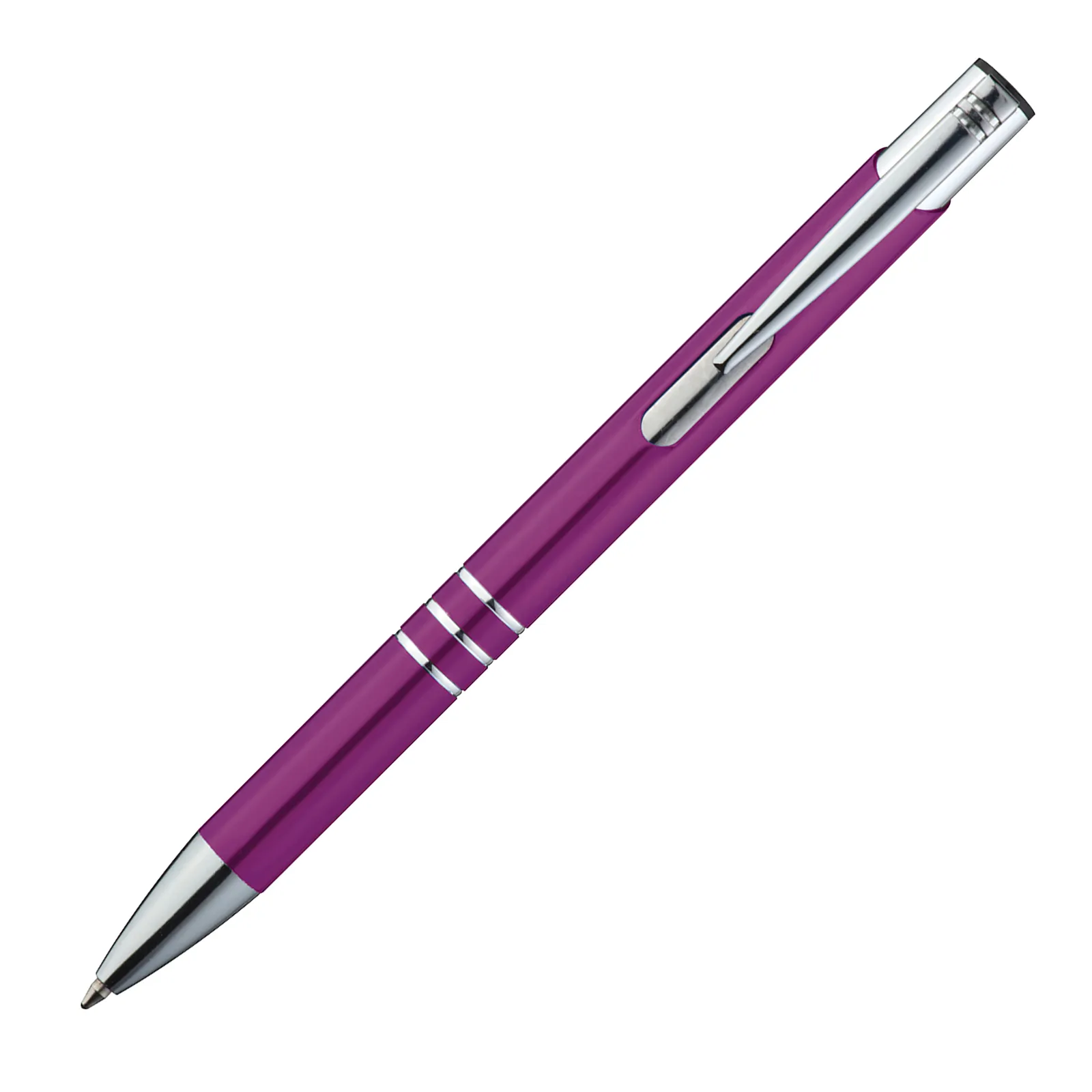 Metall Kugelschreiber Ascot, violett – Bild 3