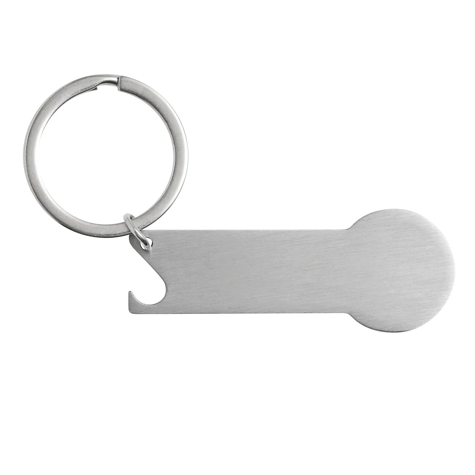 NO COIN - Einkaufswagenlöser silber, silber – Bild 2
