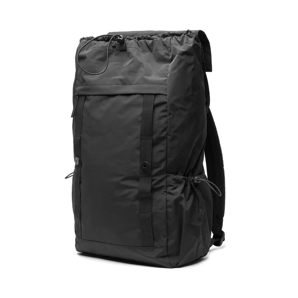 KENTO URBAN Everyday Rucksack aus RCS recyceltem Nylon, schwarz – Bild 4