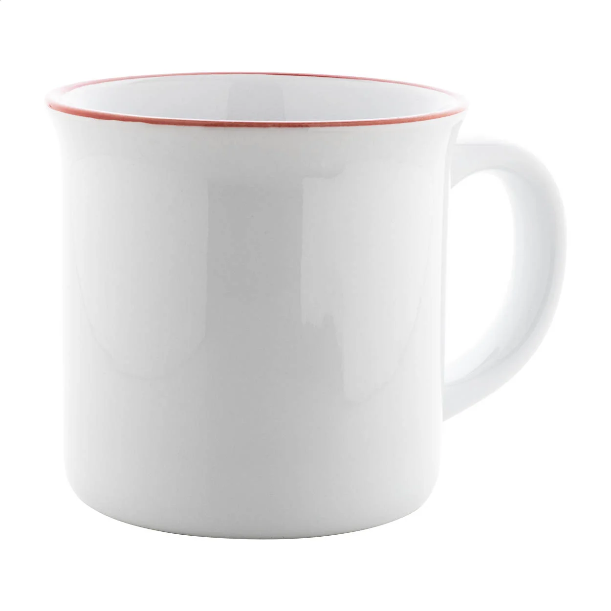 Vintage Sublimationstasse Woodstock Subo, rot, weiß – Bild 5