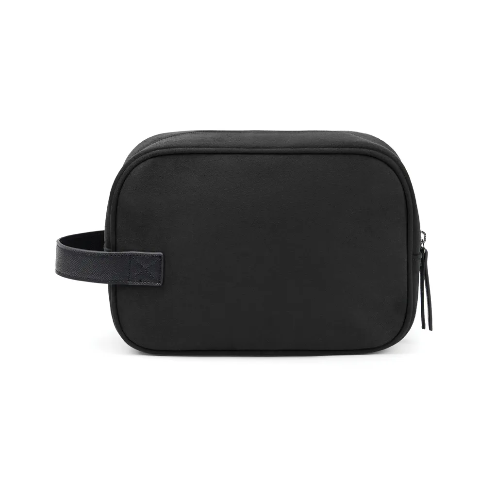 VINGA Marlow Kosmetiktasche aus RCS recyceltem Polyester, schwarz – Bild 2