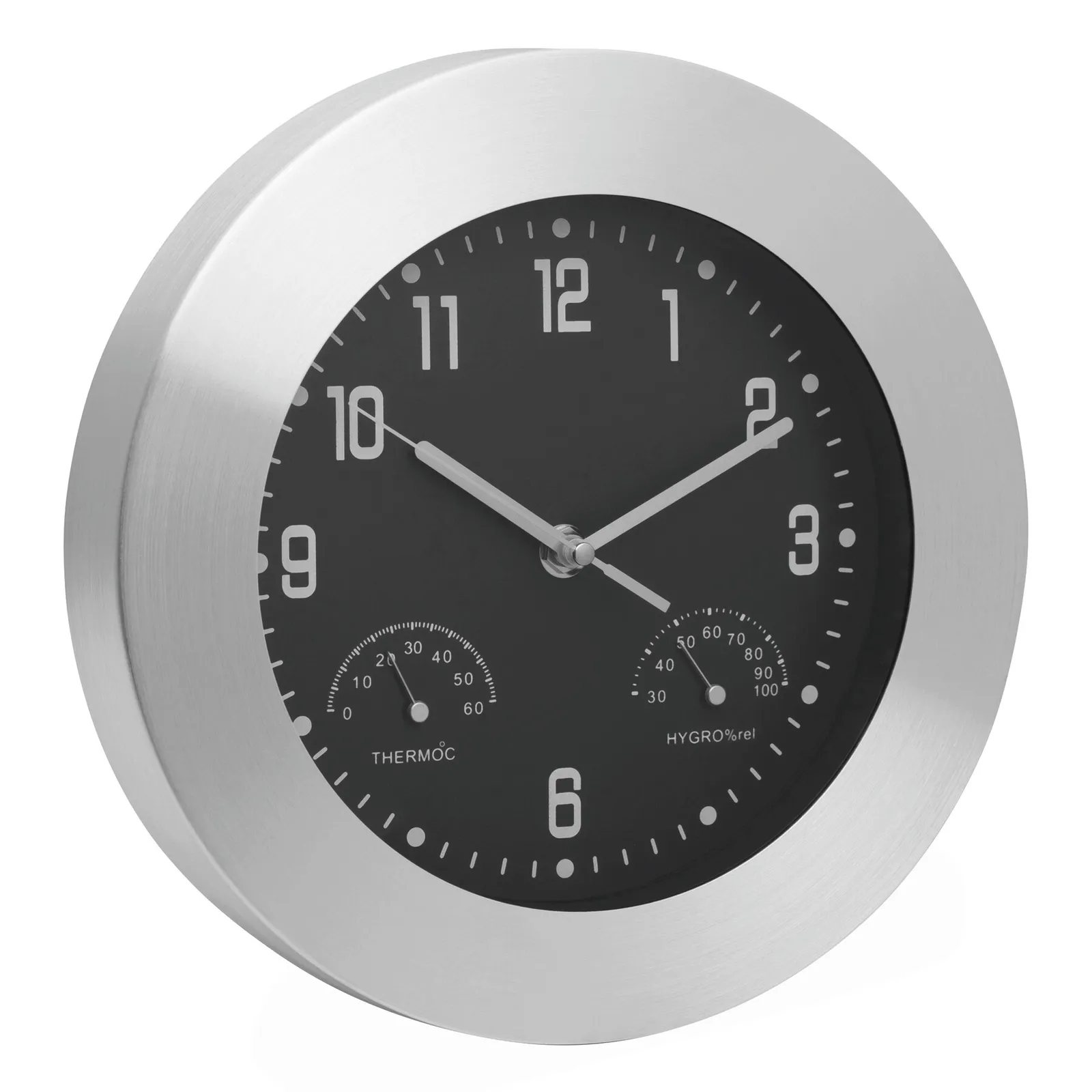 JUPITER - Wanduhr silber
