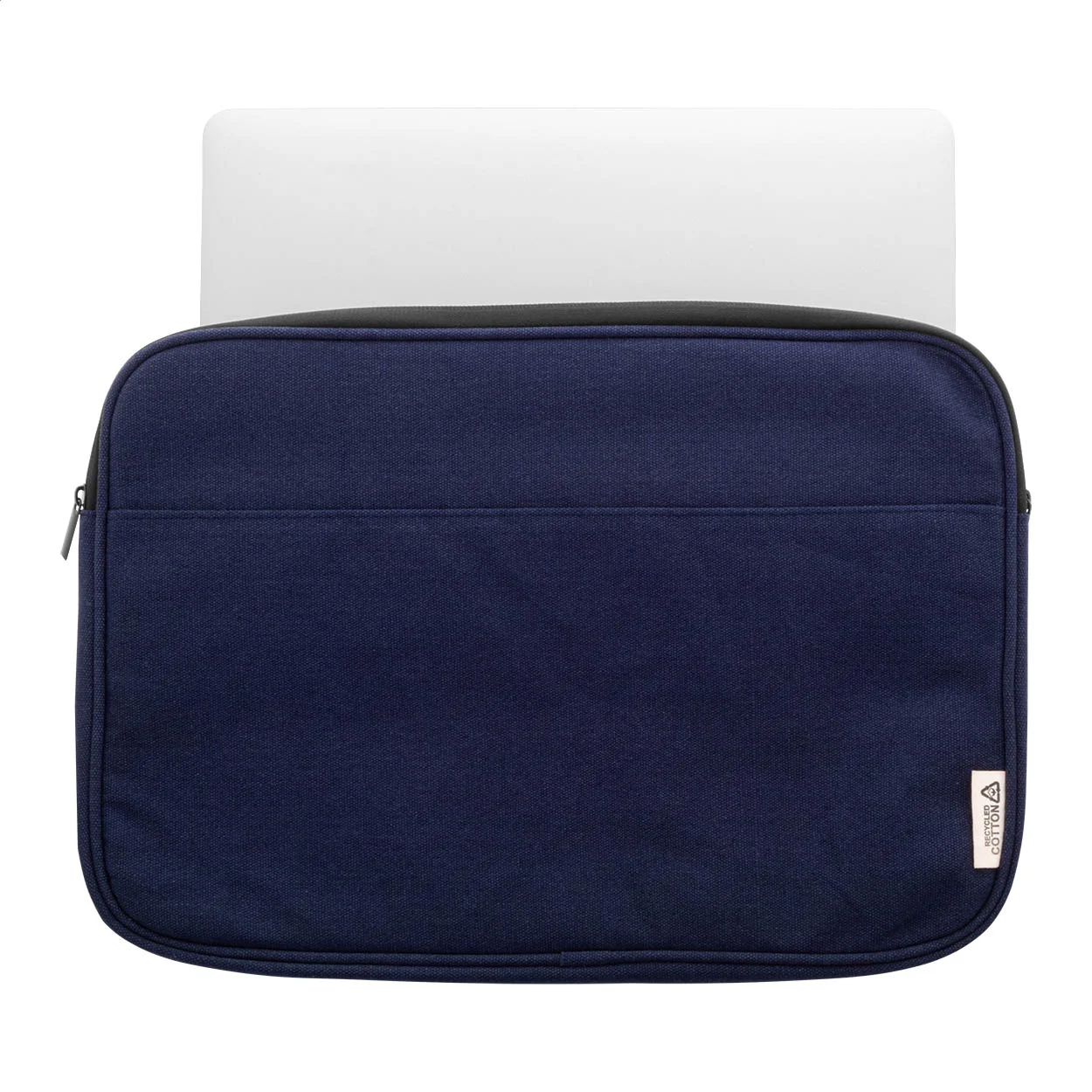 Recycelten Canvas Laptoptasche Rebyss Comp, dunkelblau – Bild 8