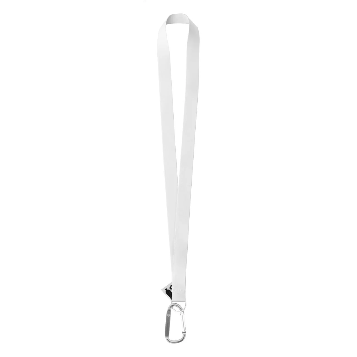 Lanyard Subyard XL RPET mit Sublimationsdruck, silber – Bild 2
