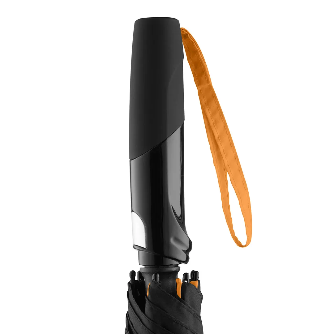 AC-Midsize-Stockschirm FARE® Seam, schwarz-orange – Bild 9
