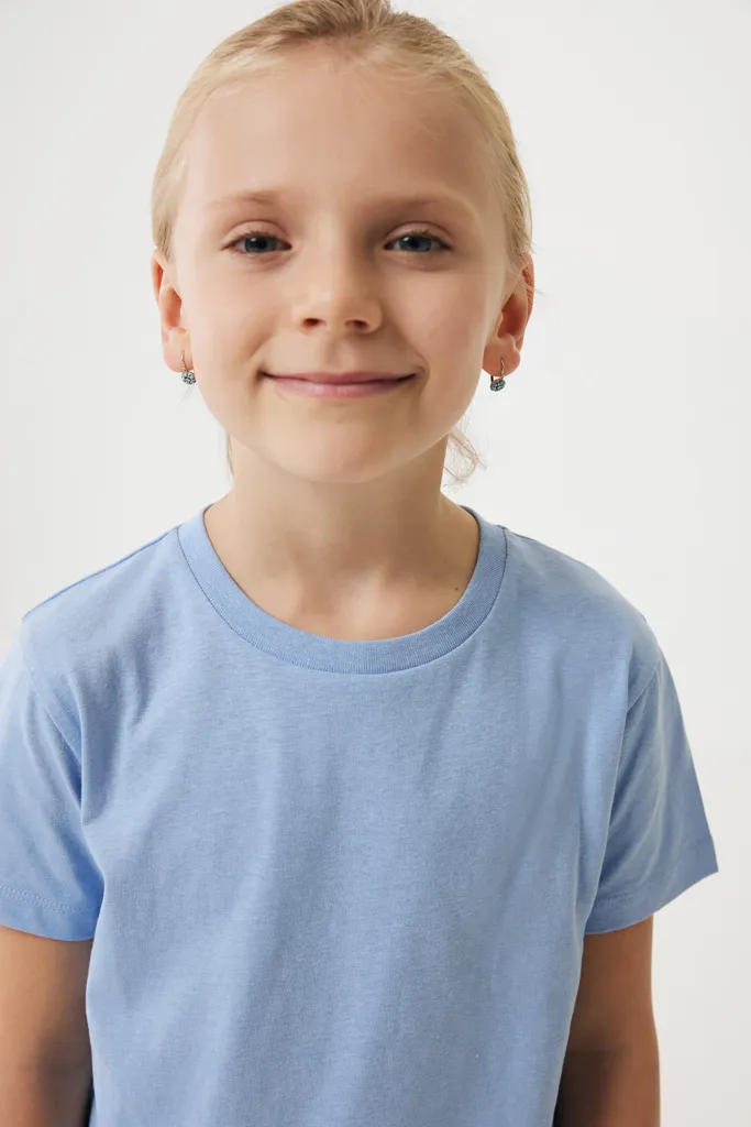 IQONIQ Koli Kids T-Shirt aus recycelter Baumwolle, sky blue – Bild 8