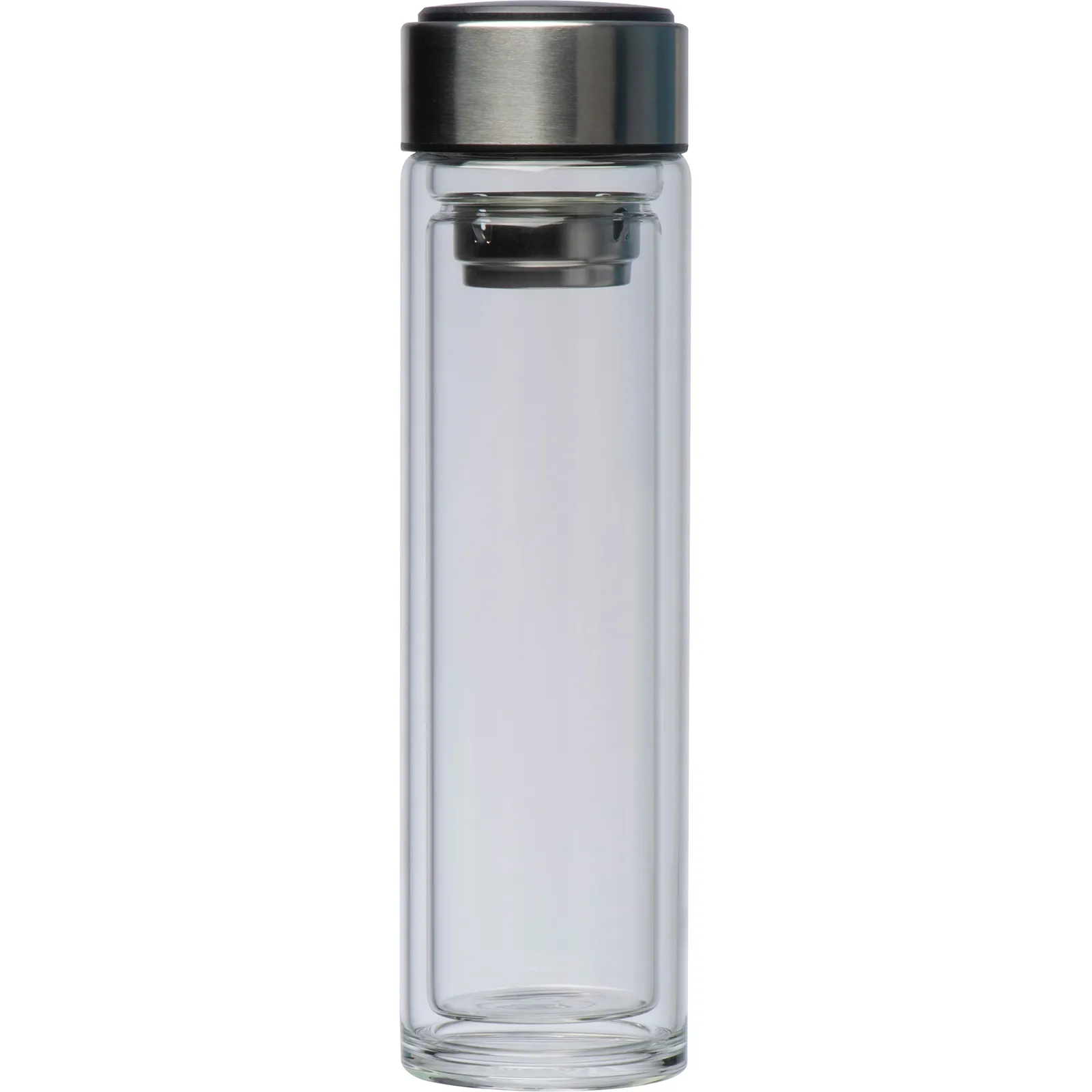 Isolierflasche Karlstad, transparent – Bild 3