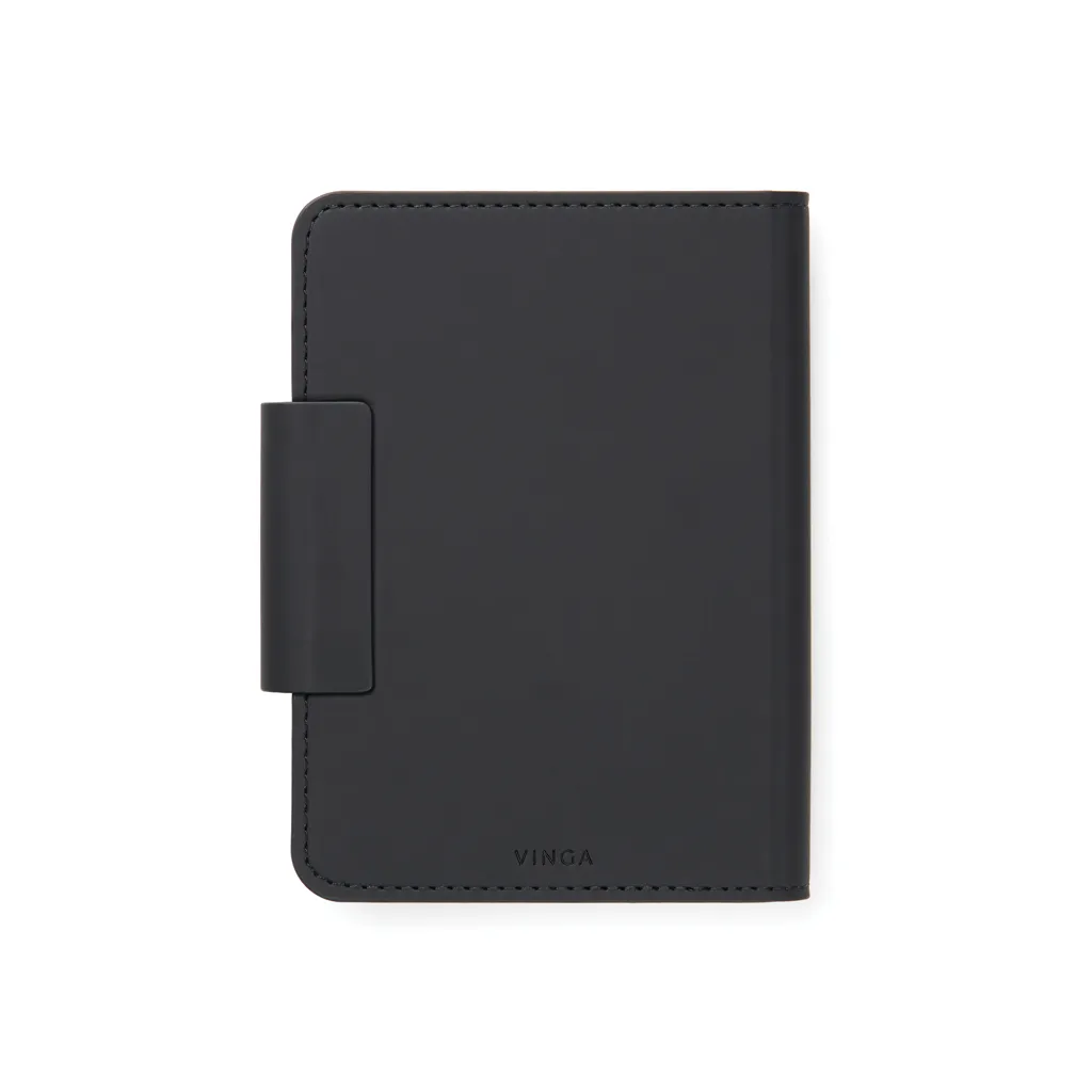 VINGA Baltimore RCS Passport Cover mit Dual-Finder, schwarz – Bild 3