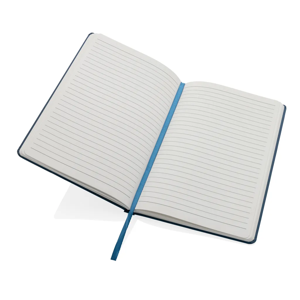 A5 Impact Steinpaper Hardcover Notizbuch, blau – Bild 3