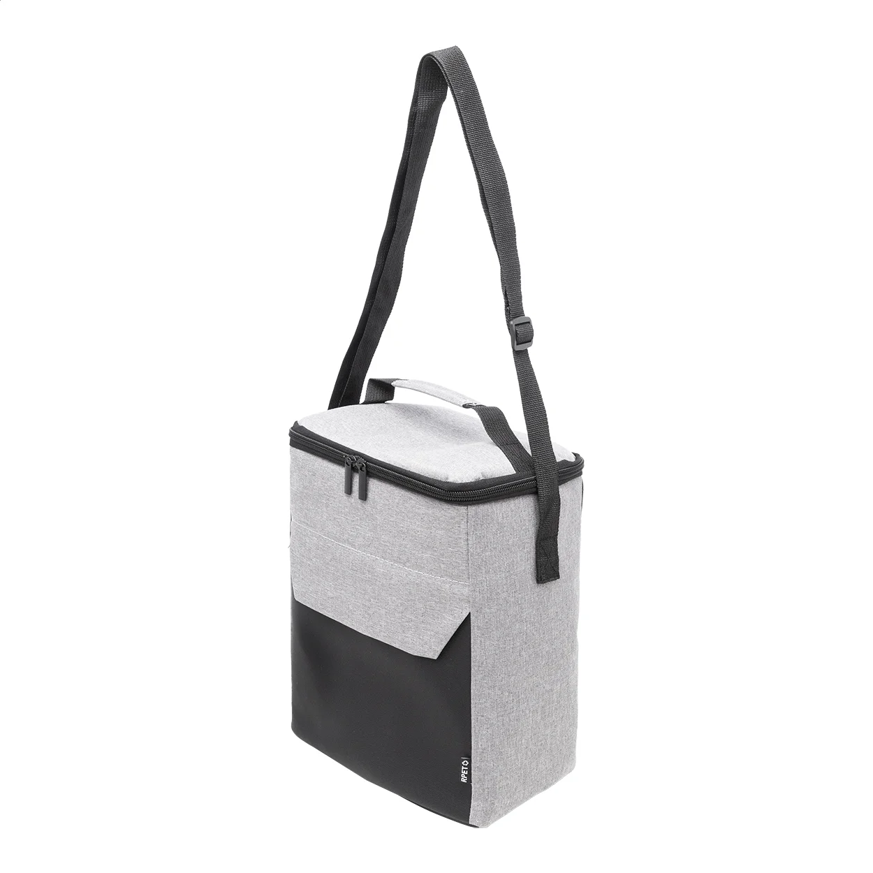 RPET-Kühltasche Blacol, grau – Bild 3