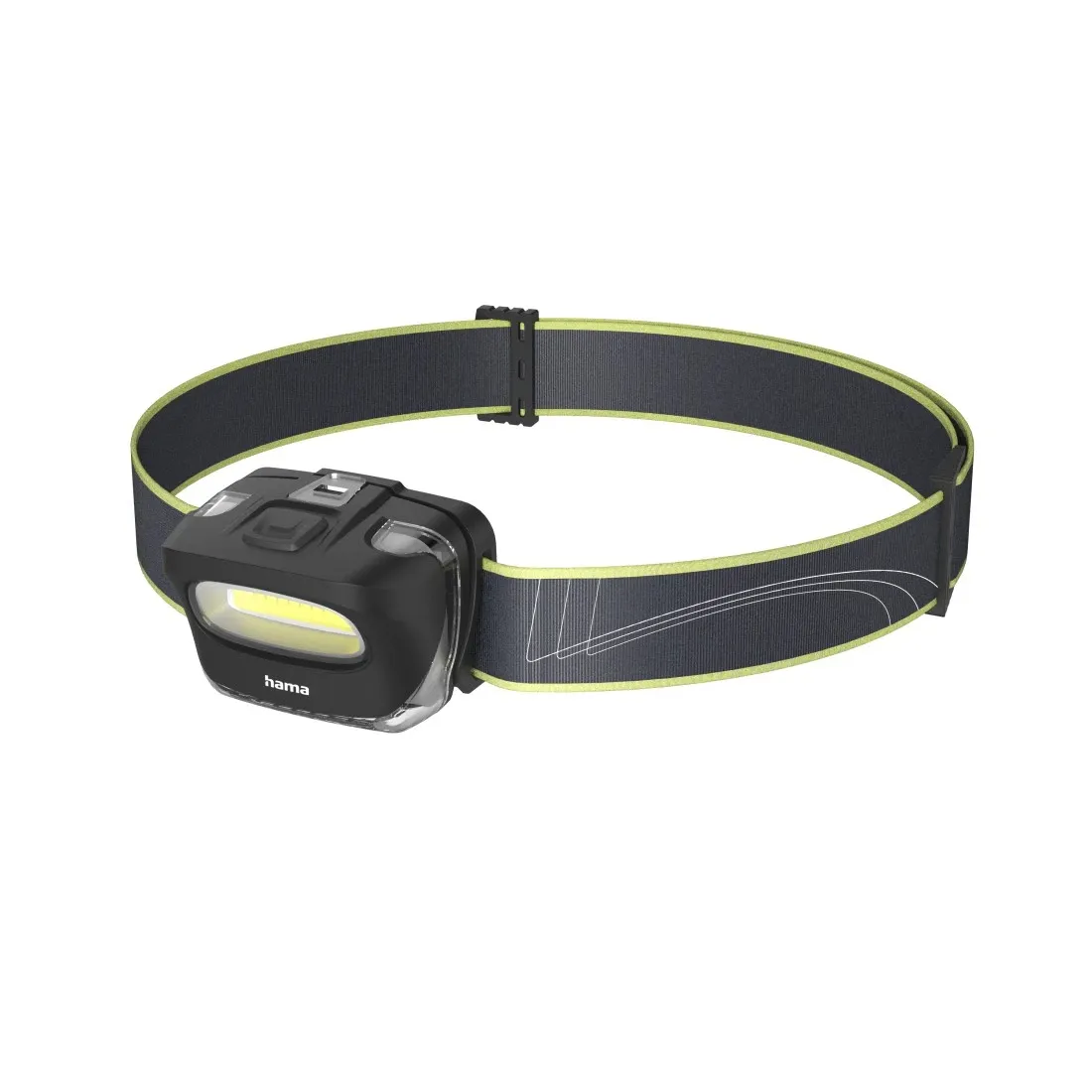 Hama "HL110" LED-Stirnlampe, Batterien, COB