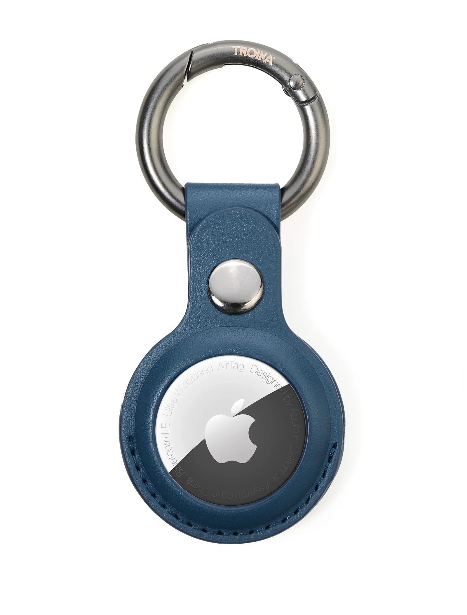 Schlüsselanhänger AIRTAG COVER dunkelblau/gunmetal, dunkelblau/gunmetal – Bild 5