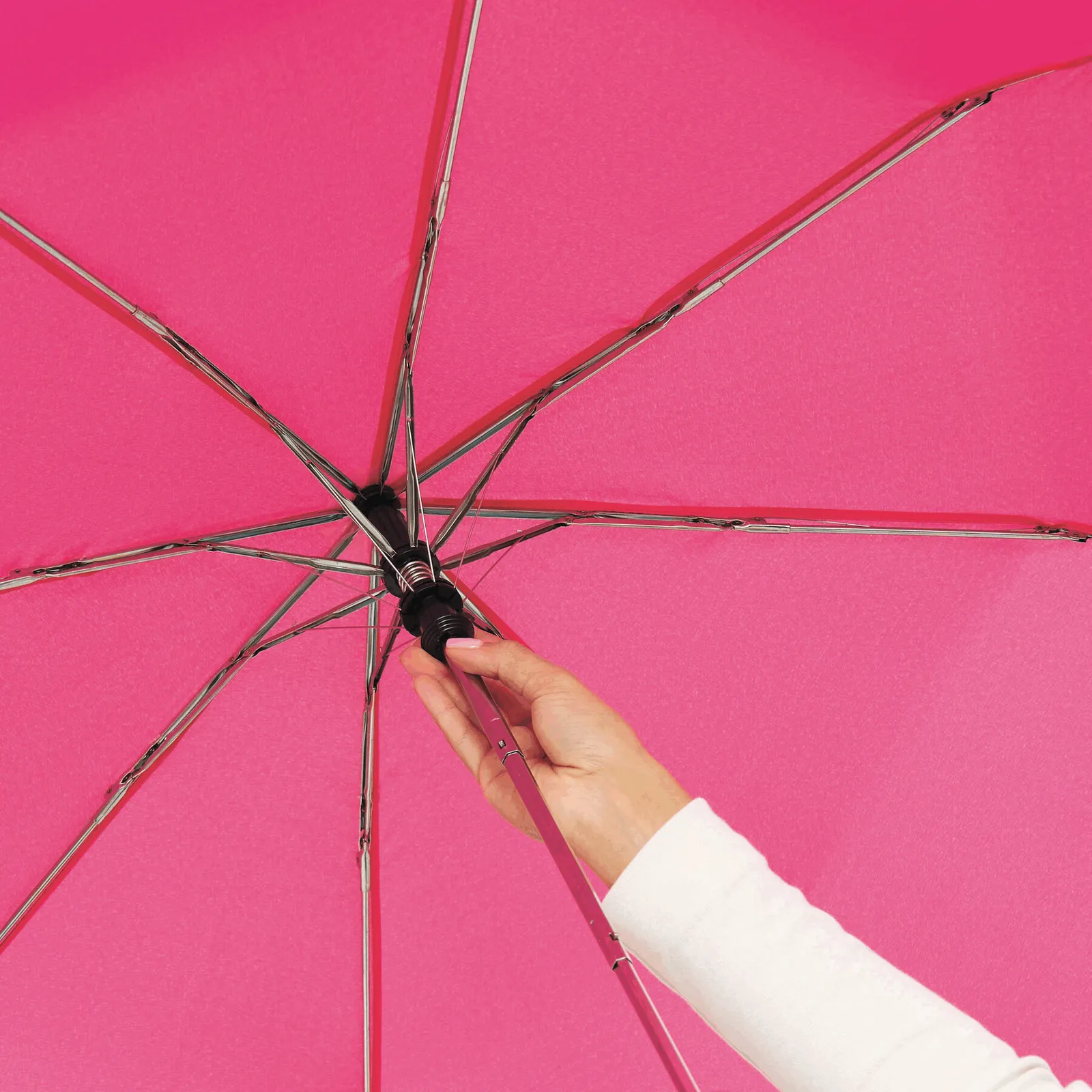 COVER Umbrella, Automatik-Taschenschirm, pink – Bild 9