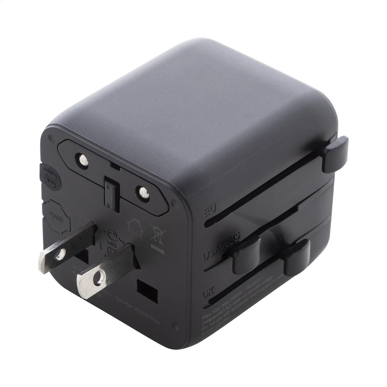 RPC-Reiseadapter Jetsetter Pico, schwarz – Bild 3