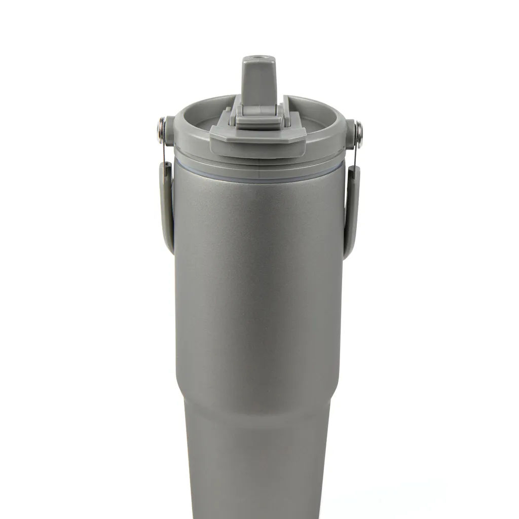 VINGA Eos Trek 880ml Flasche aus RCS rec. Stainless-Steel, grau – Bild 7