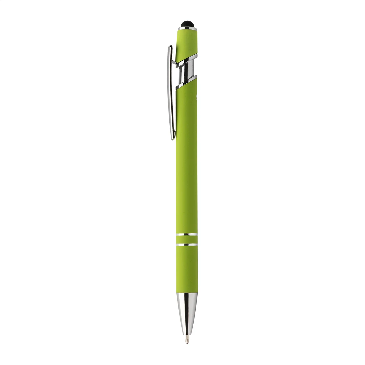 Touchpen-Kugelschreiber Tonnel Soft, lindgrün – Bild 7