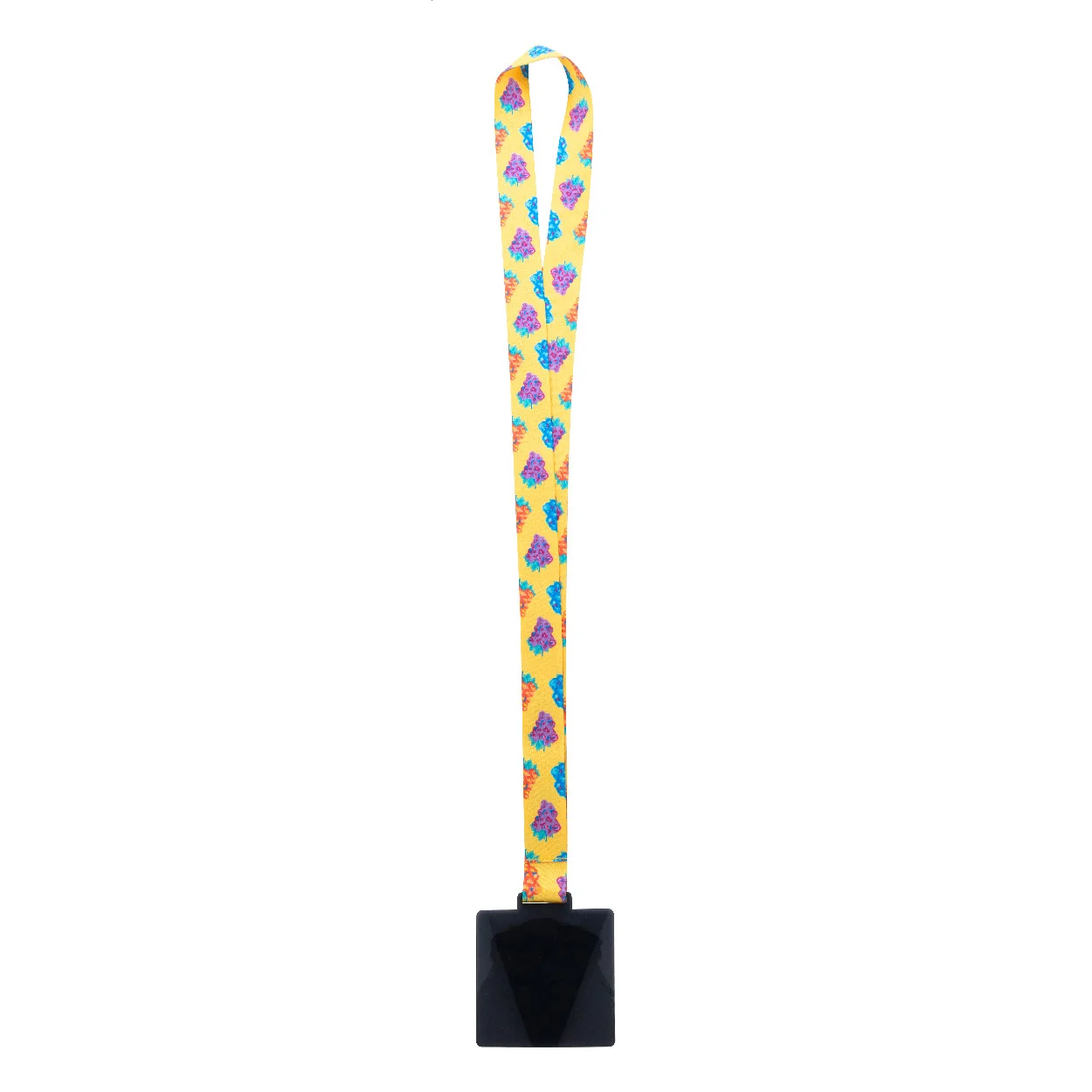 Individuelle Medaille Subdal Colour Square, schwarz/transparent – Bild 3