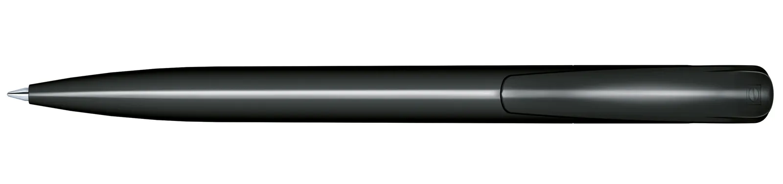 Challenger Polished Druckkugelschreiber, Schwarz – Bild 3
