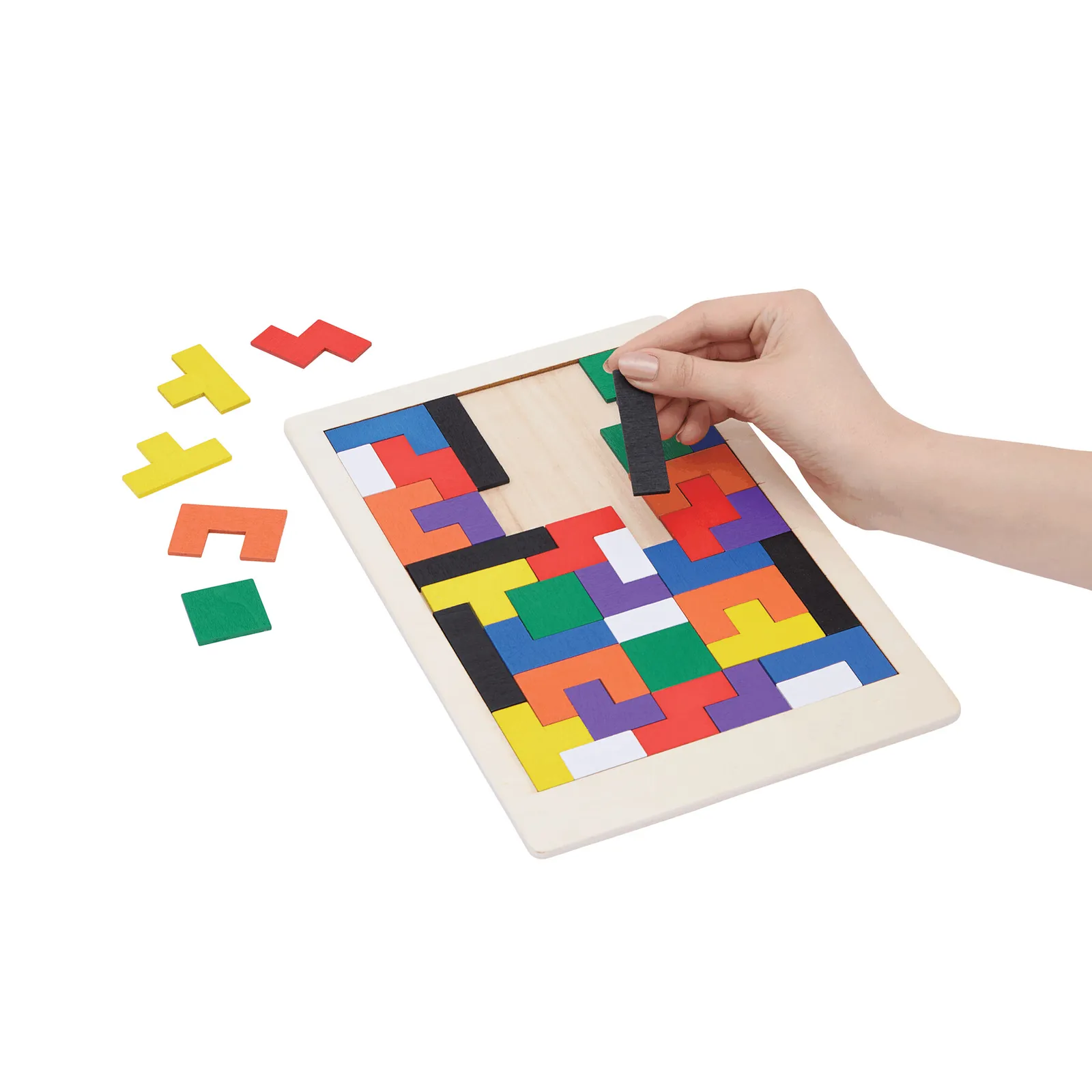 BRAIN TWISTER - Holz-Puzzle bunt, bunt – Bild 4