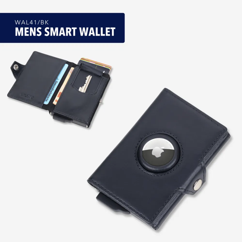 Kartenetui MENS SMART WALLET, schwarz – Bild 8