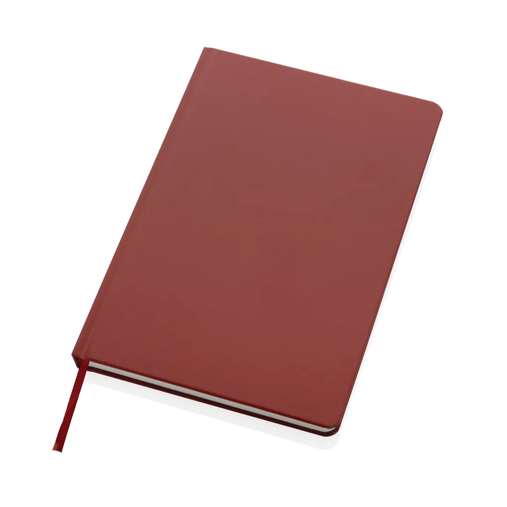 A5 Impact Steinpaper Hardcover Notizbuch, rot – Bild 2