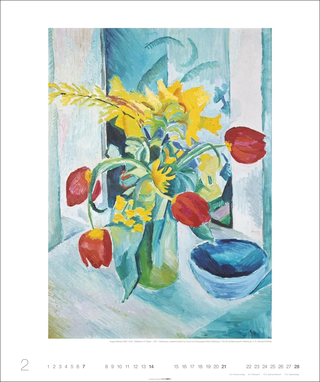 August Macke Edition Wandkalender 2027 – Bild 3
