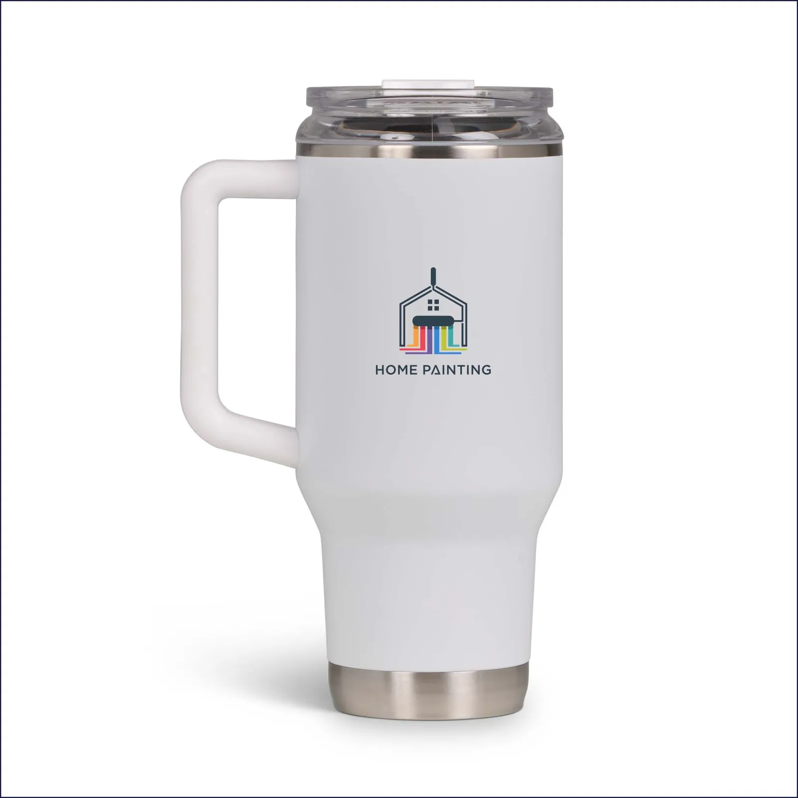 Igloo Flip n Sip Reisebecher, Weiß – Bild 2
