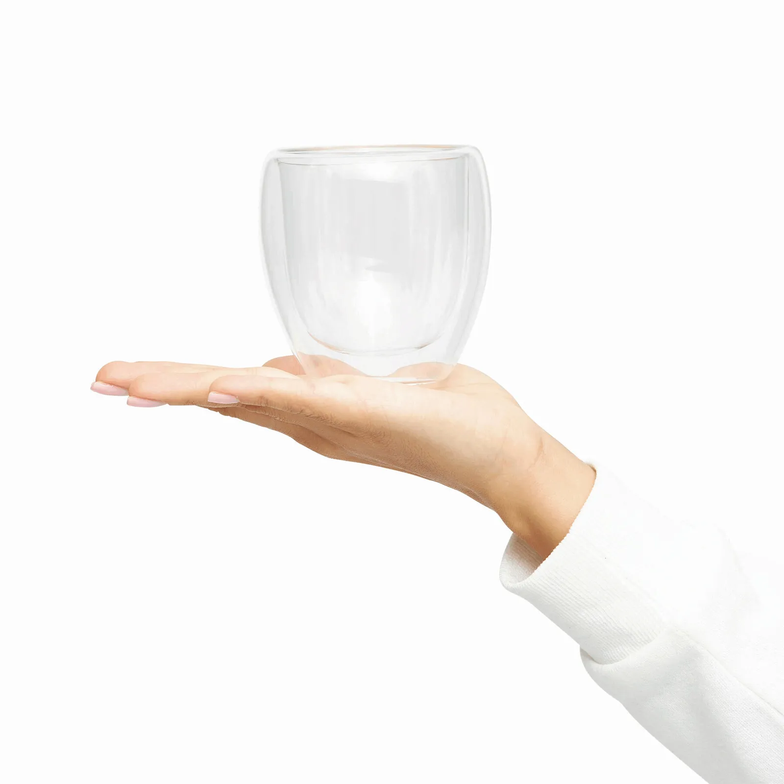 DRINK LINE M - Gläser-Set, doppelwandig: 2er-Set transparent, transparent – Bild 9