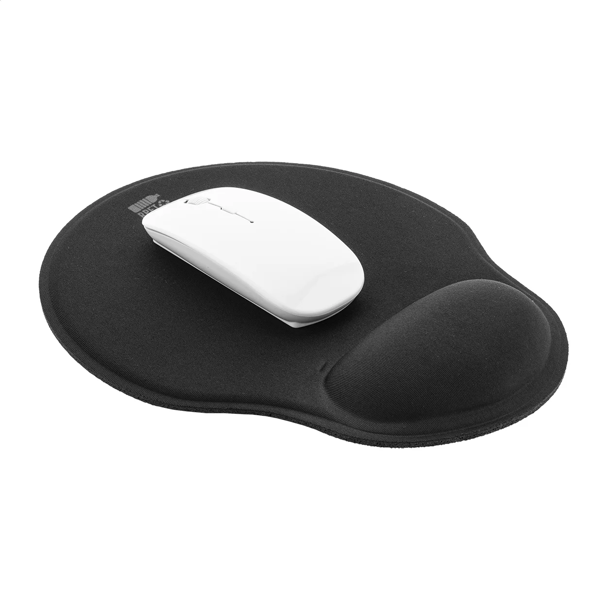 RPET-Mauspad Wrest, schwarz – Bild 3