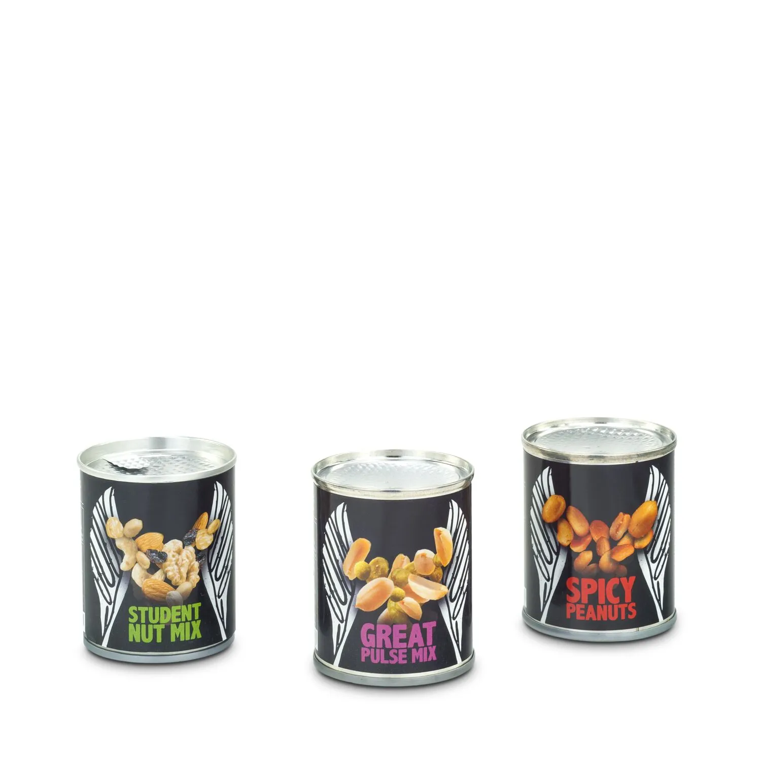 Geschenkset / Präsenteset: Nuss-Trio, schwarz – Bild 4