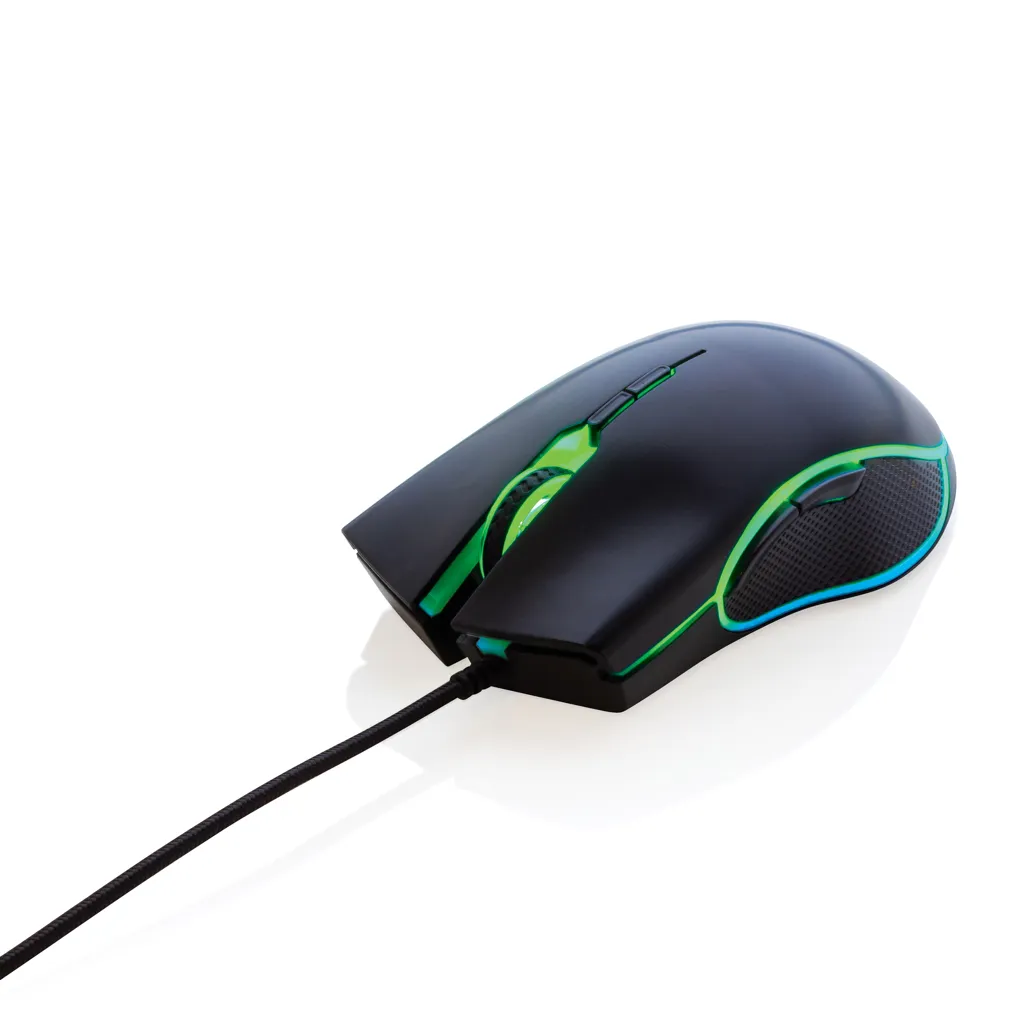 RGB Gaming Maus, schwarz – Bild 5