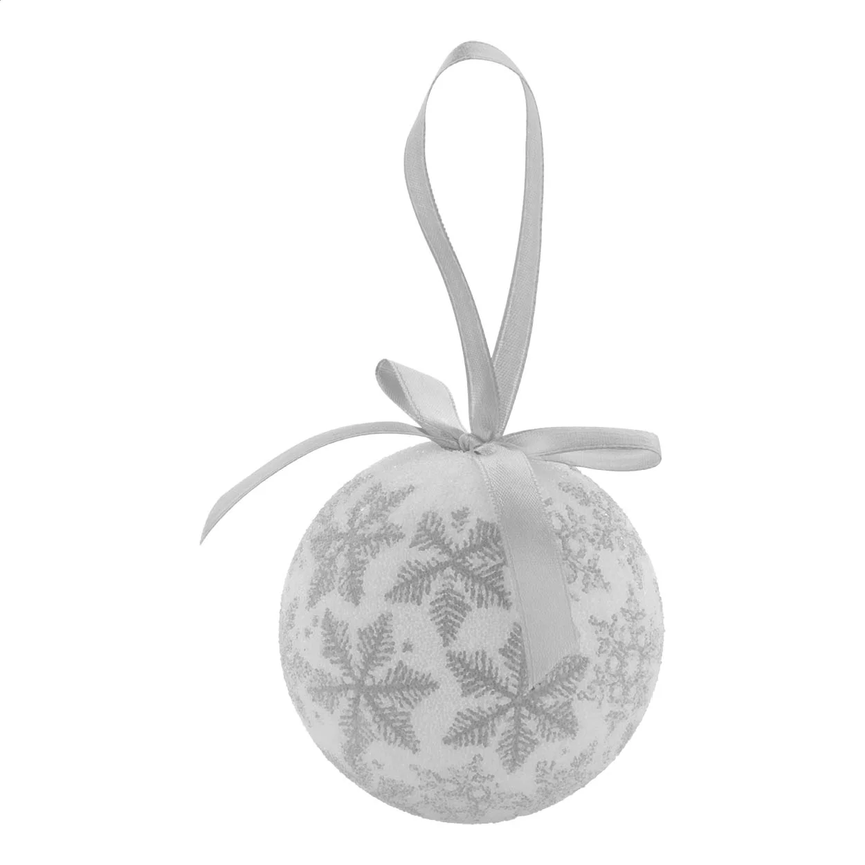 Weihnachtsbaumschmuck Aspelund, silber, weiß – Bild 2