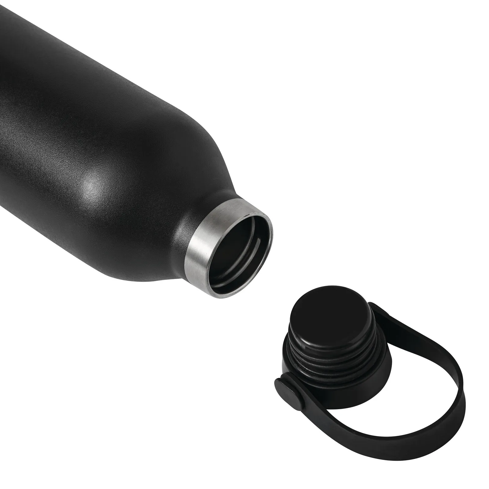 STEELLOOP - Vakuum-Isolierflasche, schwarz – Bild 6