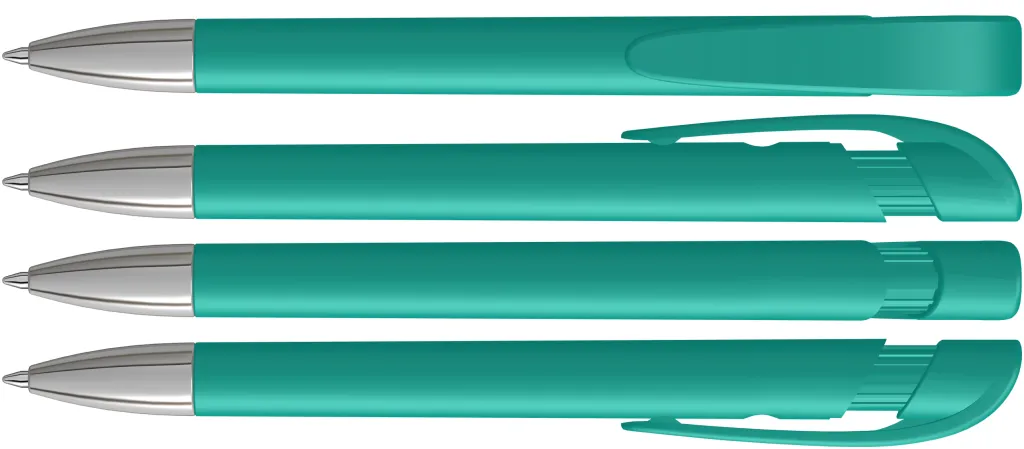 YES F SI Druckkugelschreiber petrol, petrol – Bild 2