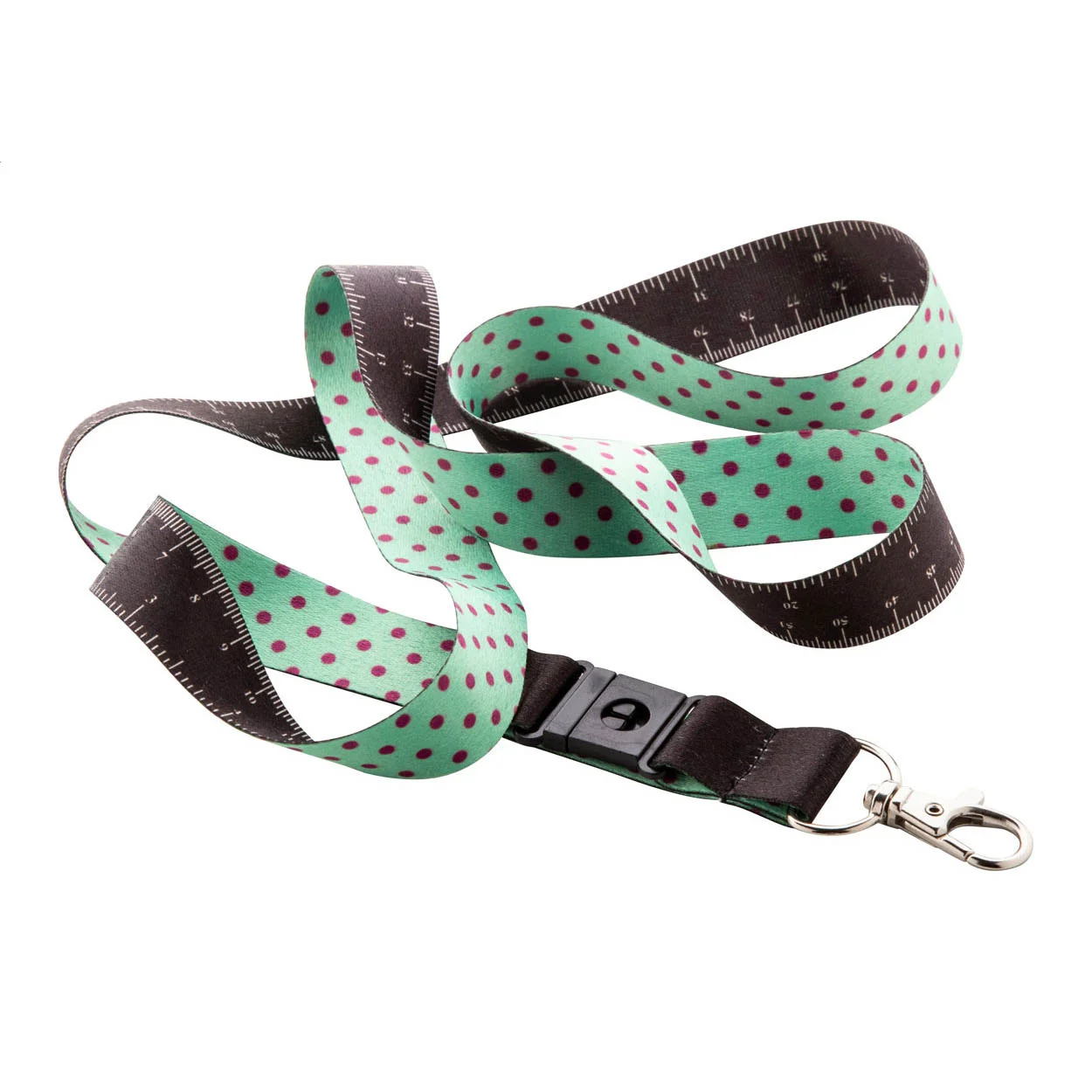 Lanyard Subyard E mit Sublimationsdruck, weiß – Bild 5