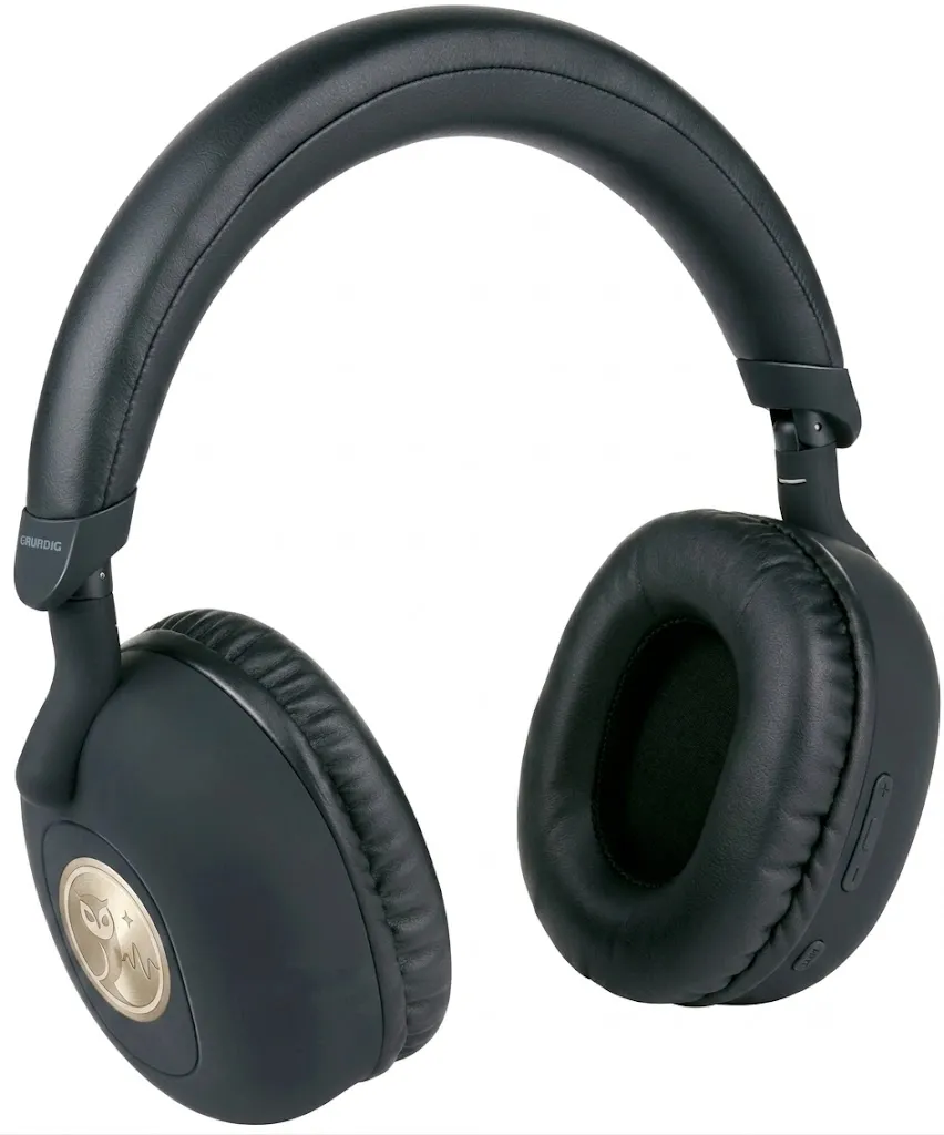 GRUNDIG ANC-Bluetooth-Kopfhörer 300mAh Schwarz, Schwarz – Bild 6
