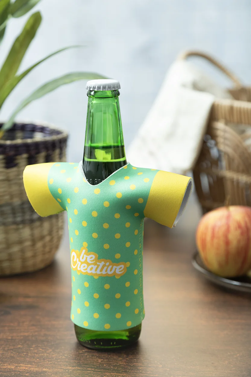 Bierflaschenkühler PrintBeer aus RPET, weiß – Bild 7
