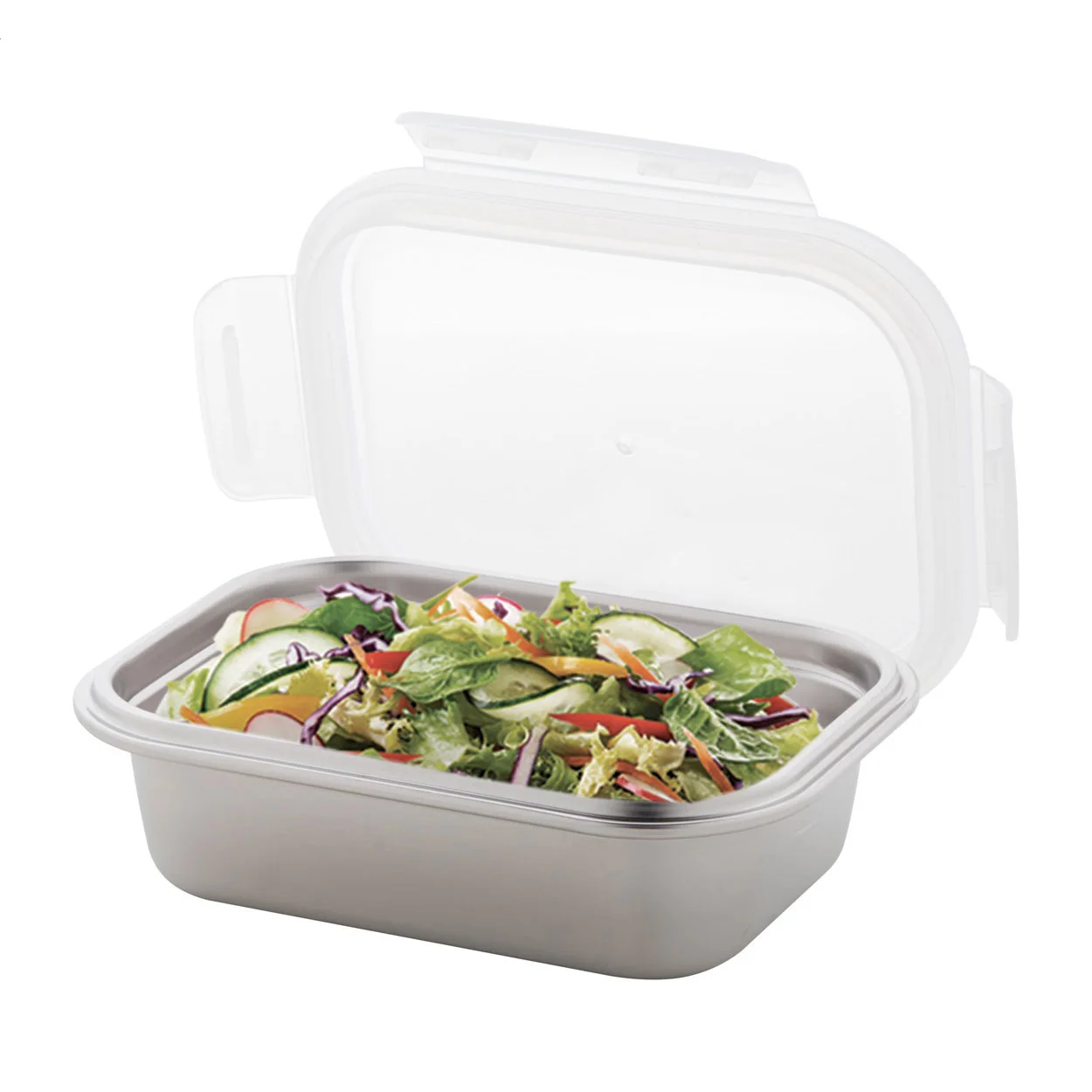 Lunchbox Lucens, silber – Bild 4