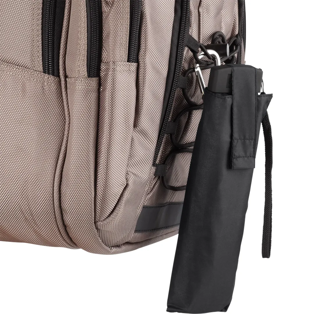 Mini-Taschenschirm SlimLite® Adventure, schwarz – Bild 5