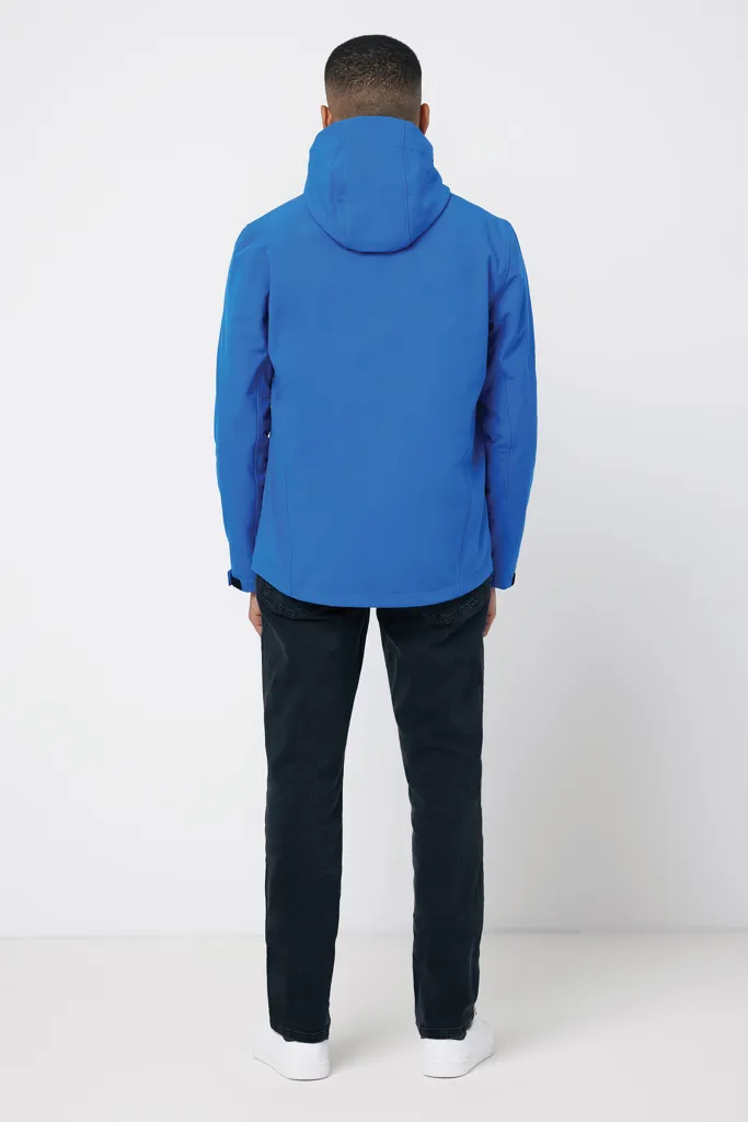 IQONIQ Makalu Herren Softshelljacke aus recyceltem Polyester, Königsblau – Bild 7