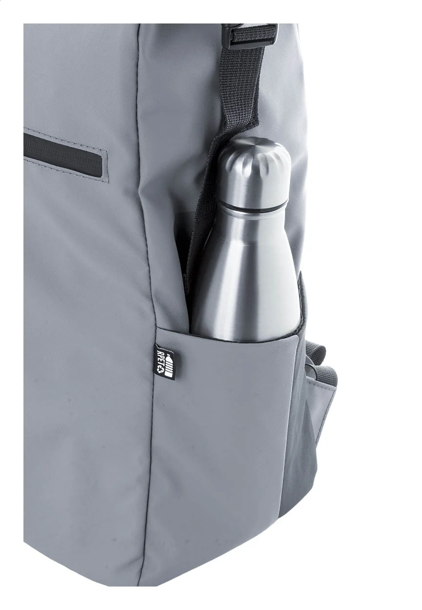 RPET-Rucksack Astor, dunkelgrau – Bild 5